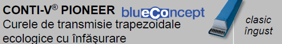 CONTI-V® PIONEER Curea de transmisie trapezoidală ecologică cu înfăşurare 13-06-10 8 Konrad Müller, © ContiTech AG Profile 13/